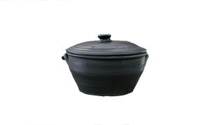 Black Clay Cooking Pot