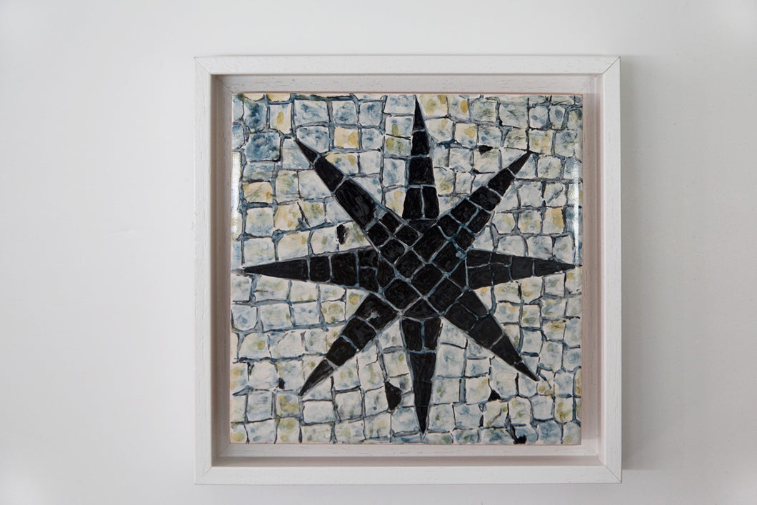 8 pointed black star