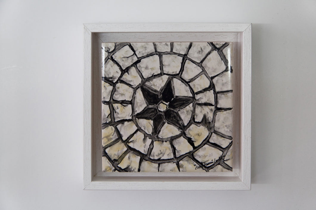 6 pointed black star